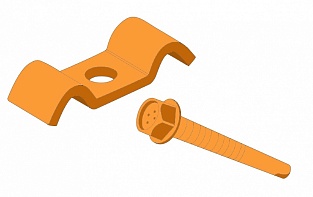 Крепеж с саморезом